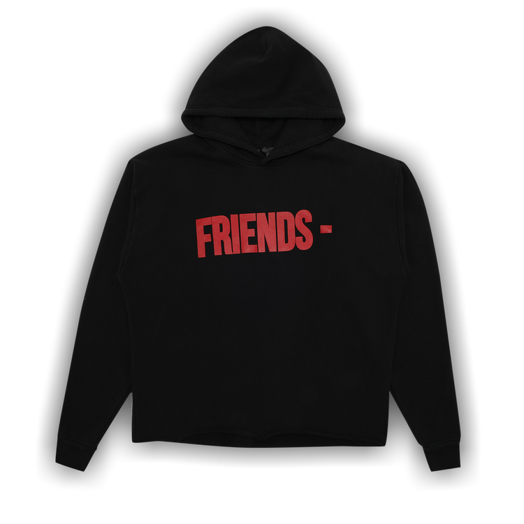 Vlone friends hoodie red top