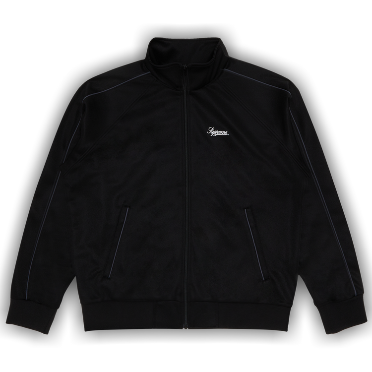 Buy Supreme Tricot Track Jacket 'Black' - SS24J30 BLACK | GOAT