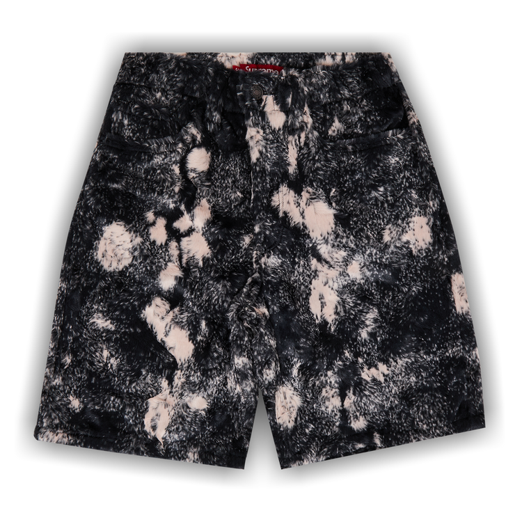Supreme 24SS Faux Fur Short 黒 ブラック サイズ32 Supreme Faux Fur Short (SS24) - $168