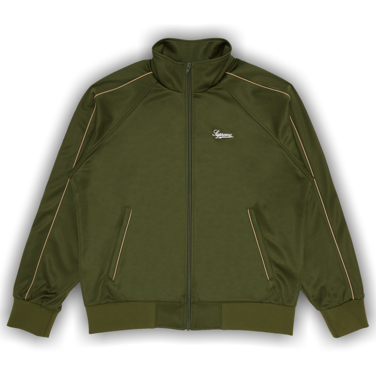 Size xl Supreme Tricot Track Jacket 'Olive'