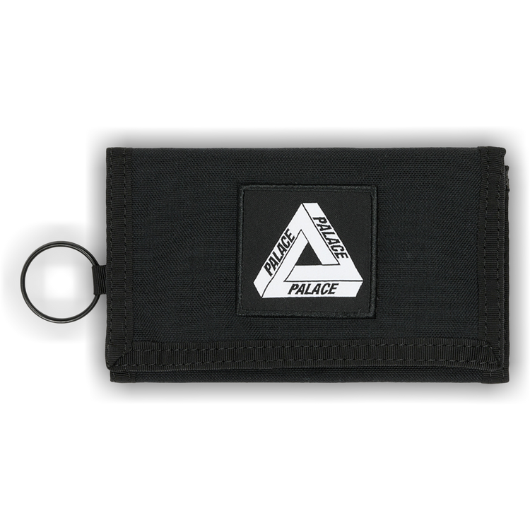 Buy Palace Cordura Tri-Wallet 'Black' - P26BAG027 | GOAT IT