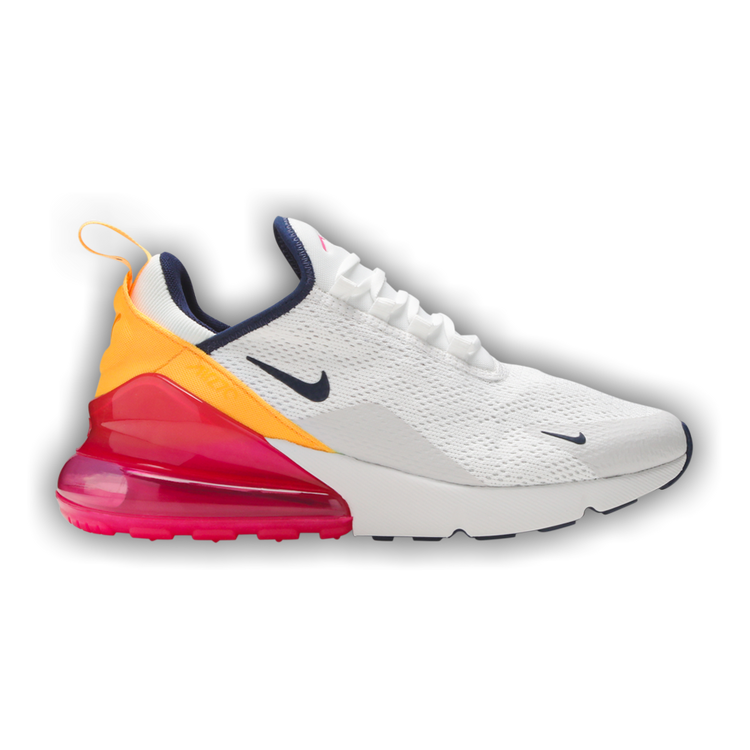 nike air max 270 white laser fuchsia