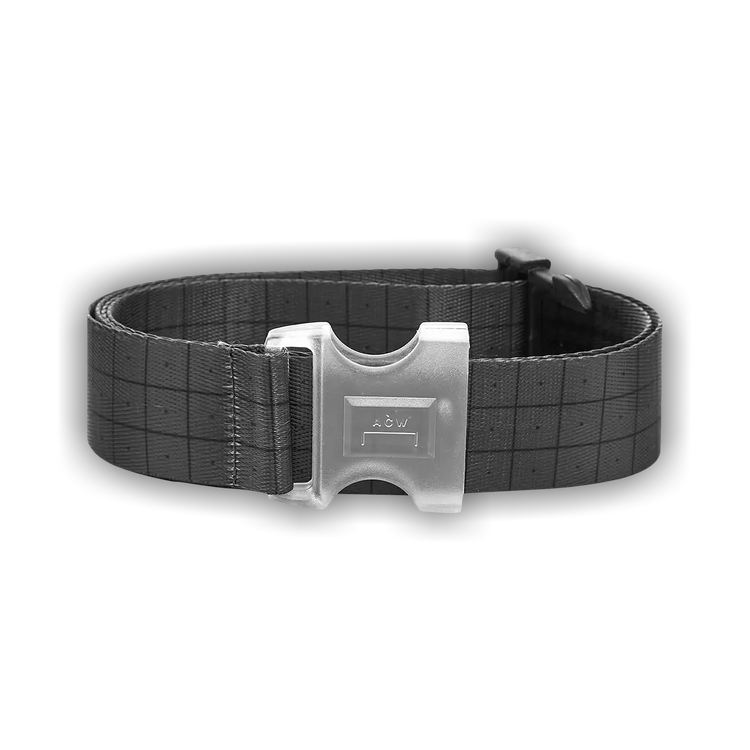Buy A-Cold-Wall* Grid Webbing Belt 'Black' - ACW UA010 BLAC | GOAT