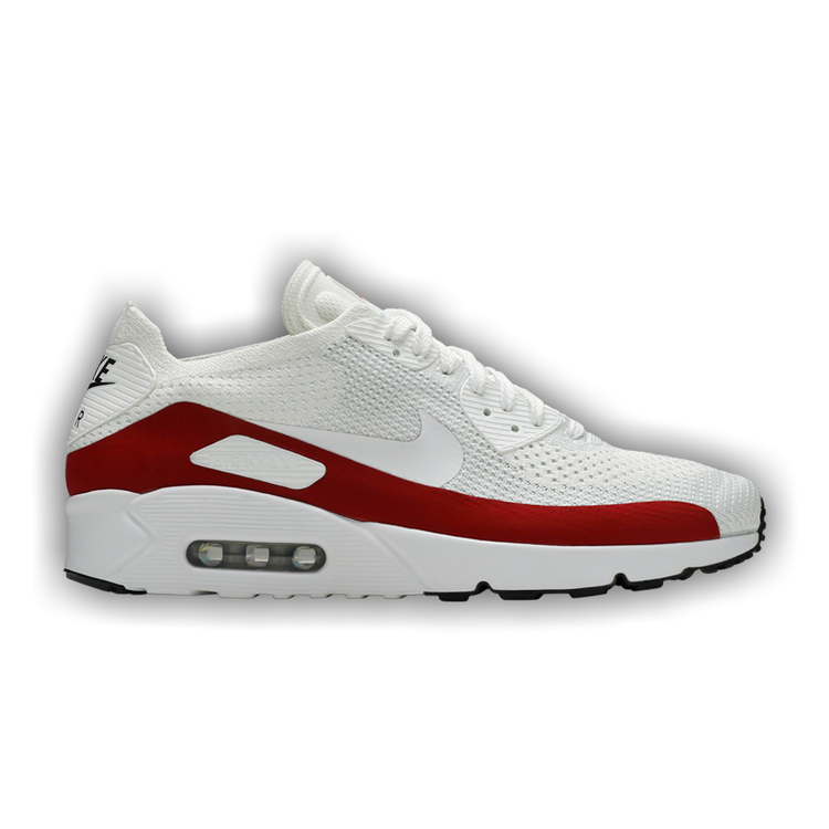 Buy Air Max 90 Ultra 2.0 Flyknit White Red 875943 102 GOAT