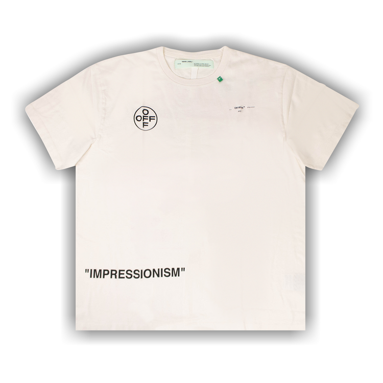 Off white diag stencil t shirt top