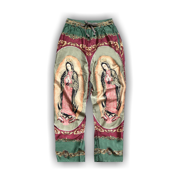 Buy Kapital Virgin Mary Easy Pants 'Green' - KOR2002LP14 GREE | GOAT