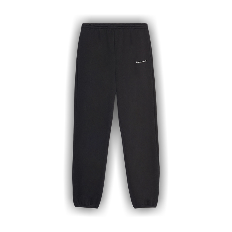 バレンシアガ  556134 TDV04 ロゴプリントスウェットロングパンツ メンズ XS Buy Balenciaga Logo Sweatpants 'Black' - 556134 TDV04 1000 | GOAT
