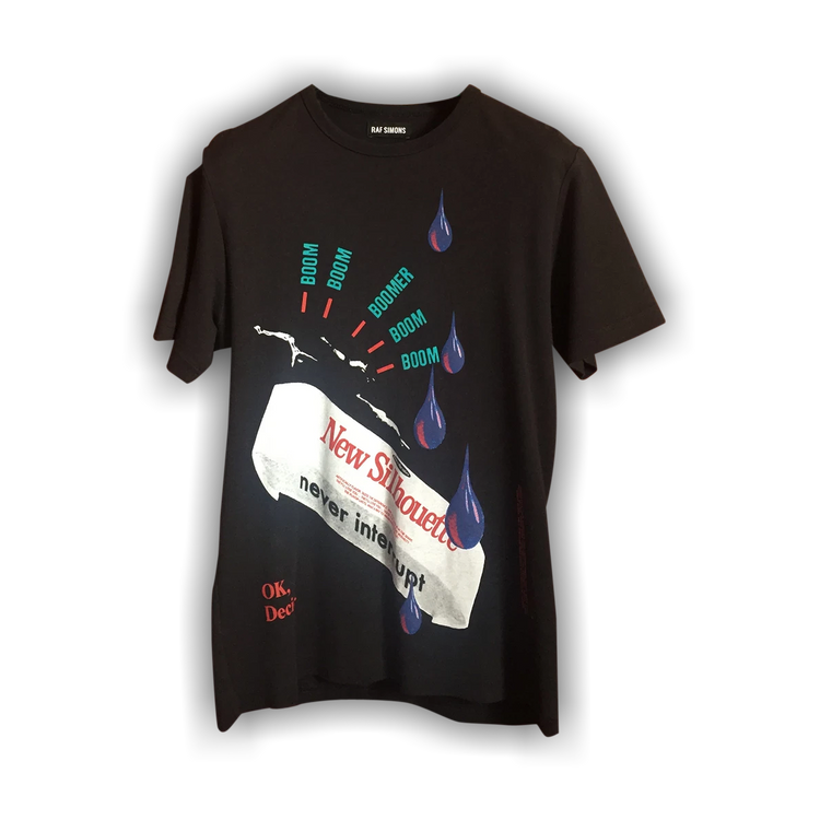 アート・デザイン・音楽 RAF SIMONS REDUX Buy Raf Simons Redux Printed Neoprene Longline T-Shirt