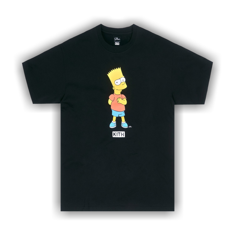 Buy Kith For The Simpsons Bart Tee 'Black' - KH030005 100 | GOAT