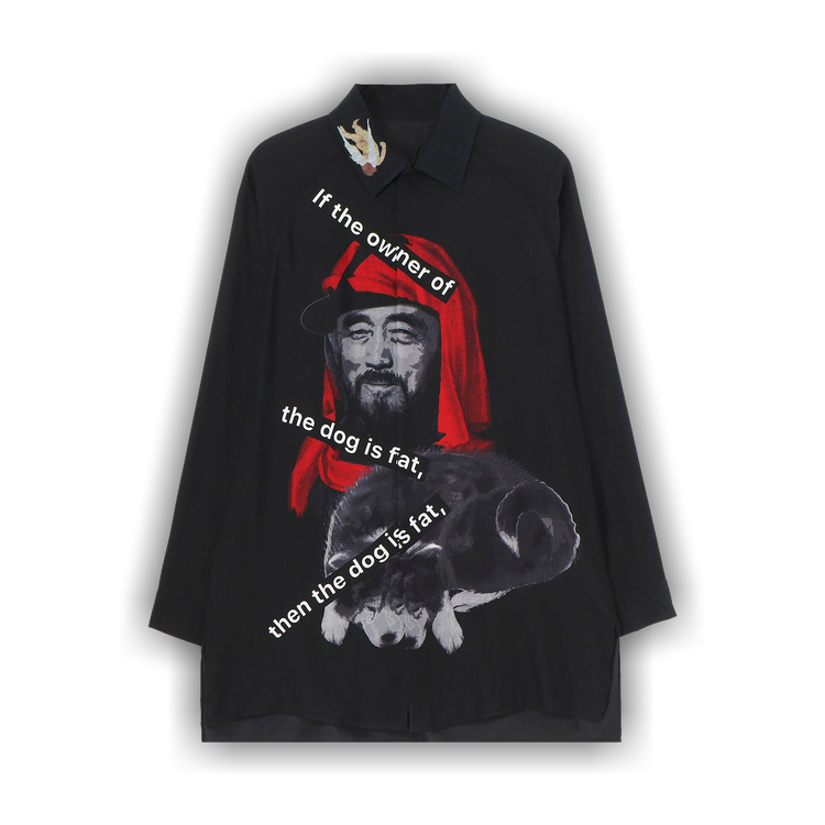 Buy Yohji Yamamoto Dog And Elderly Person Shirt 