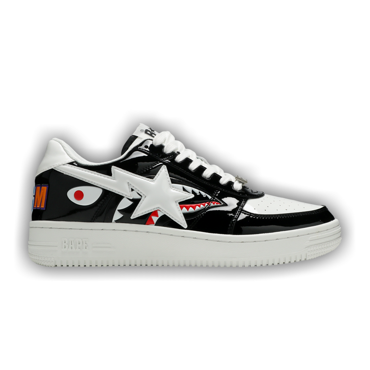 Buy Bapesta Low M1 'Shark Face - Black' - 1G80191009 BLK | GOAT Buy Bapesta Low M1 'Shark Face - Black' - 1G80191009 BLK | GOAT
