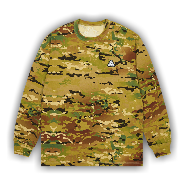 Buy Palace Sofar Long-Sleeve 'Woodland Digi Camo' - P22LS021 | GOAT CA