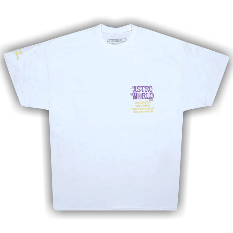 Buy Travis Scott Astroworld LA Exclusive T-Shirt 'White Buy Travis Scott Astroworld LA Exclusive T-Shirt 'White