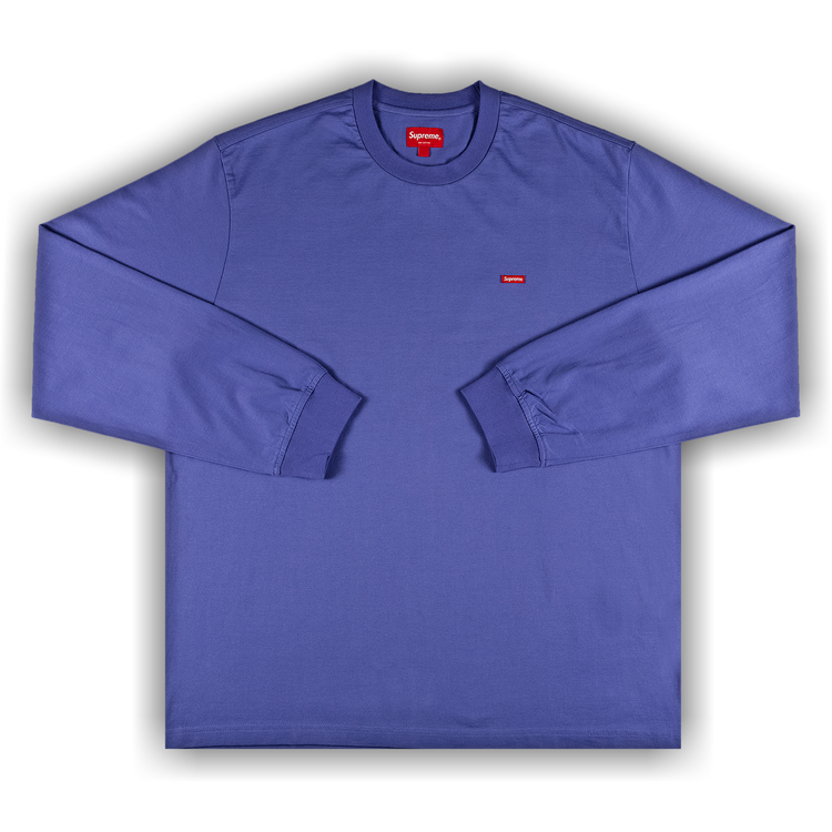 Size xl Supreme Small Box Long-Sleeve Tee 'Dusty Purple'