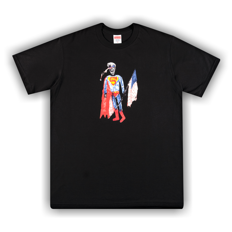 Buy Supreme Skeleton Tee 'Black' - SS21T40 BLACK | GOAT