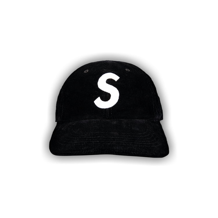 Supreme Corduroy S Logo 6-Panel (FW23) - $58