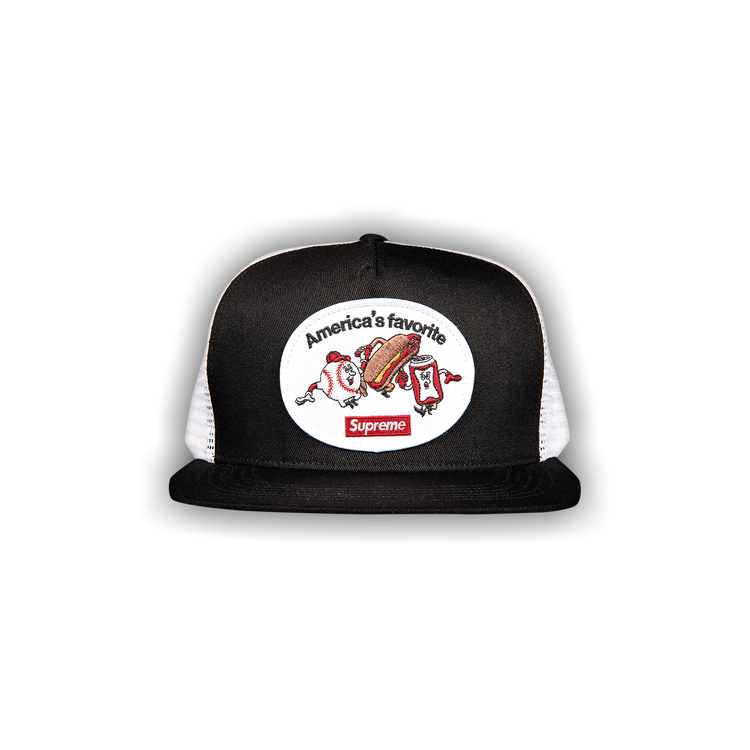 Buy Supreme America's Favorite Mesh Back 5-Panel 'Black