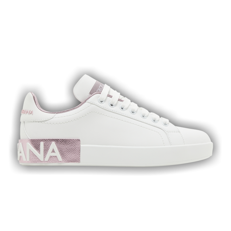 スニーカー DOLCE  GABBANA Women Sneakers CK1544 AX6158L315 White Calfskin Portofino sneakers in White for Women
