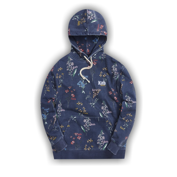 新作★【KITH】&Kin ペイズリーフローラル Williams III Hoodie &Kin Paisley Floral Williams III Hoodie - Nocturnal – Kith
