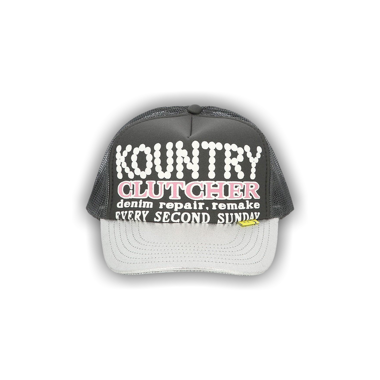 Buy Kapital Kountry Pearl Clutcher Silver Brim Truck Cap 'Charcoal
