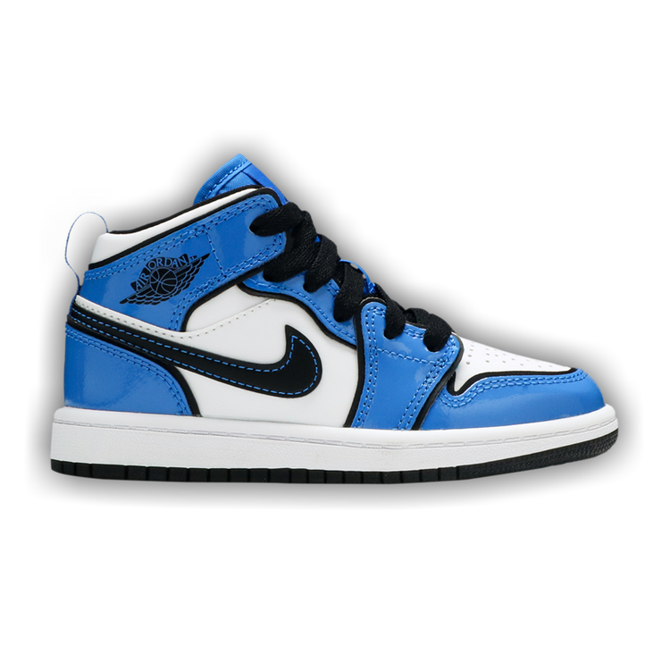 Nike　Air Jordan　１Mid　SE　\"Signal Blue\" Buy Air Jordan 1 Mid SE PS 'Signal Blue' - BQ6932 402 | GOAT