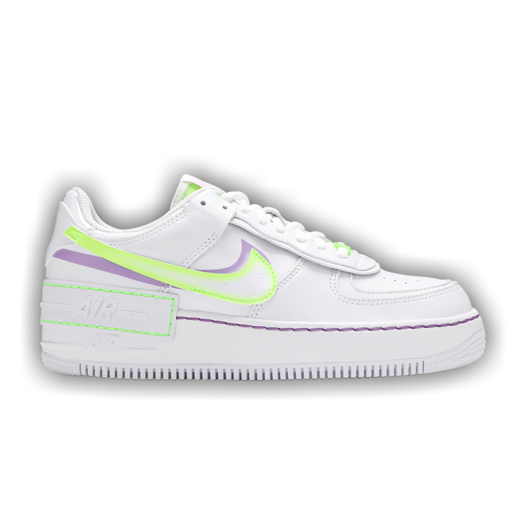 air force 1 shadow electric green