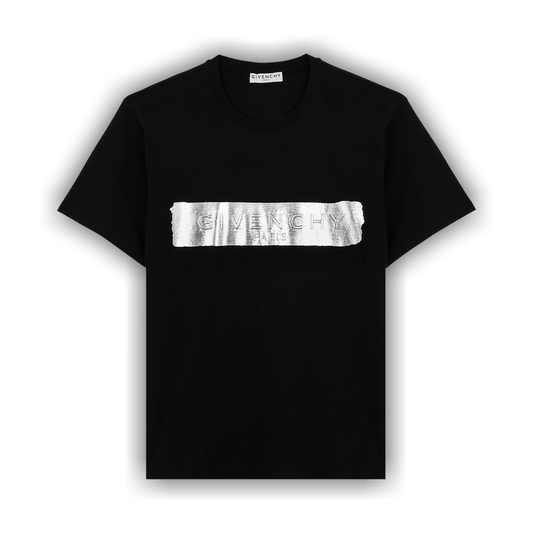 Buy Givenchy T-Shirt With Latex Band 'Black' - BM711D3002 001 | GOAT