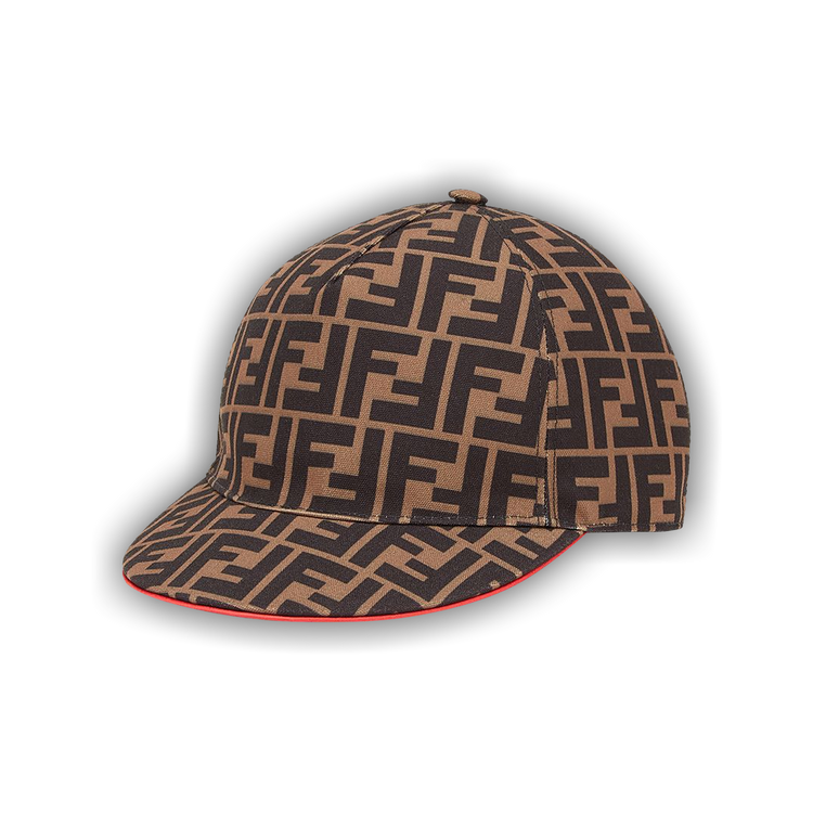 キャップ Fendi Fendi Baseball Cap Hat Fabric Brown | Fendi
