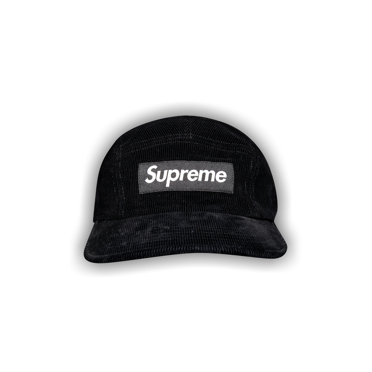 Buy Supreme Fine Wale Corduroy Camp Cap 'Black' - SS21H62 BLACK