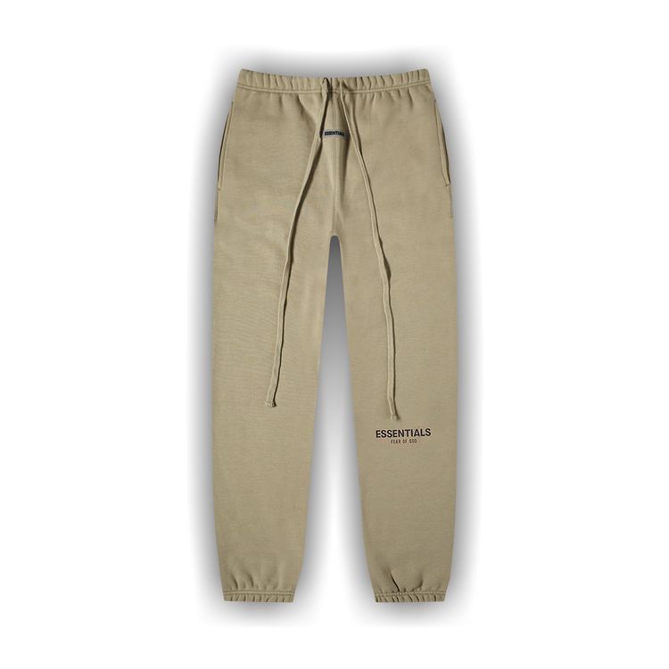 Buy Fear of God Essentials Sweatpants 'Olive' - 0130 25050