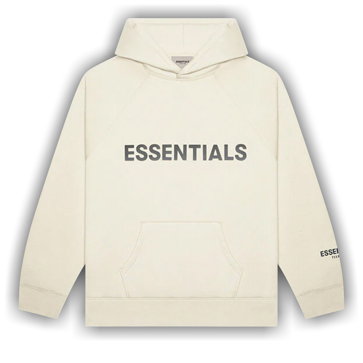 パーカー・フーディ Fear Of God Cream Colored Thunderbird Sweatshirt Fear of God Essential Butter Cream Faded Oversized Pullover