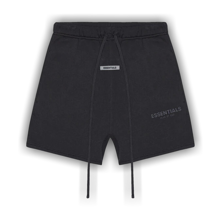 Buy Fear of God Essentials Sweat Shorts 'Black' - 0160 25050 0076 001 | GOAT