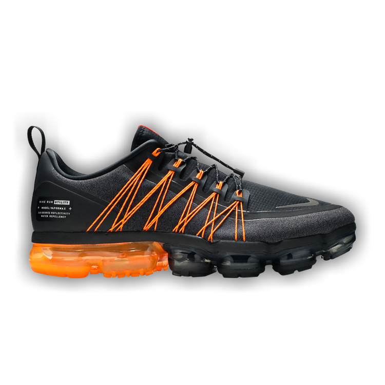 Buy Air VaporMax Run Utility Black Orange AQ8810 005 GOAT