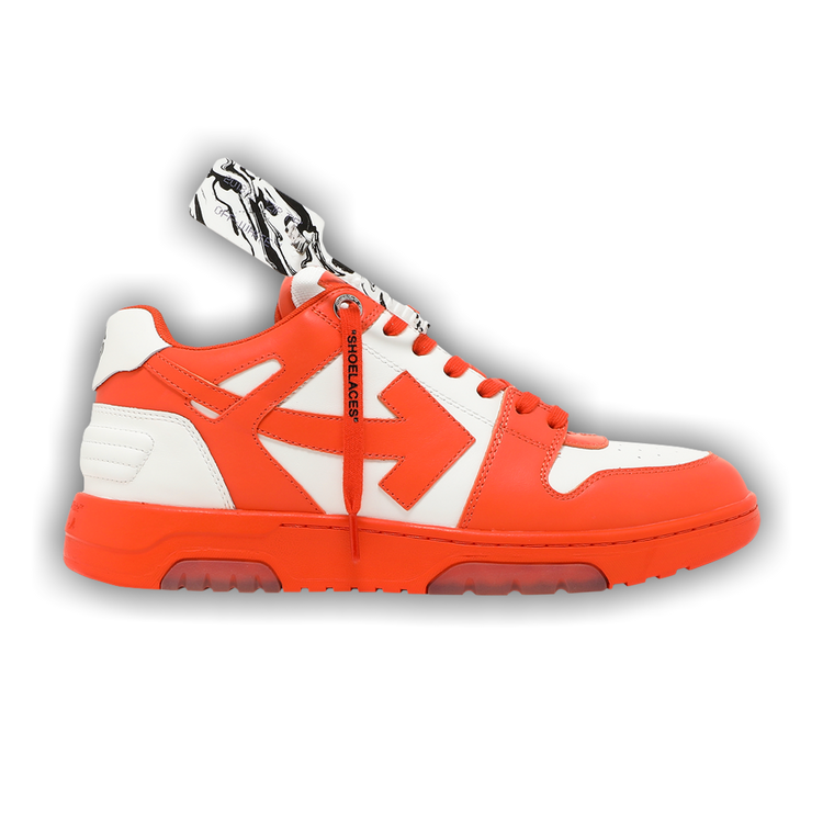 Buy Off-White Out of Office Low 'White Orange' - OMIA189R21LEA001 2501 |  GOAT