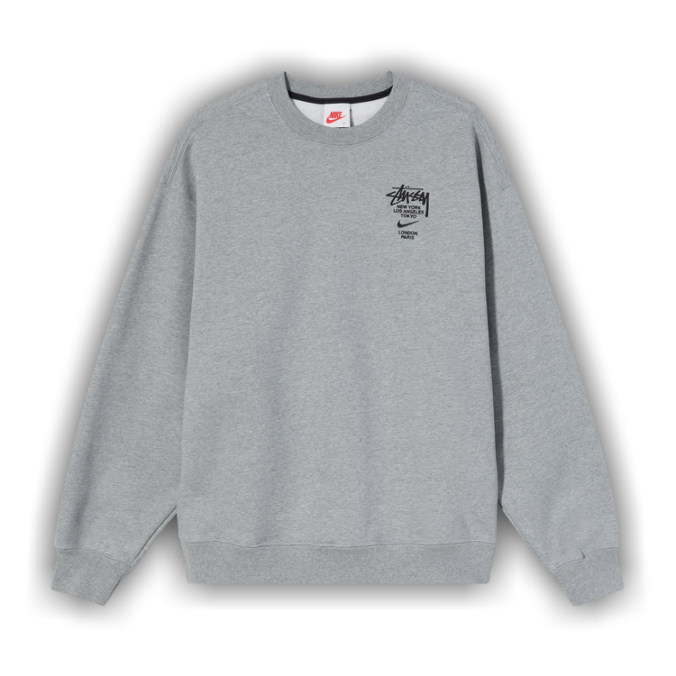 [Nike x Stussy] NRG Washed Fleece Crewneck ☆送料込☆ NIKE X STUSSY】☆NRG Washed Fleece Crewneck☆送料・関税込