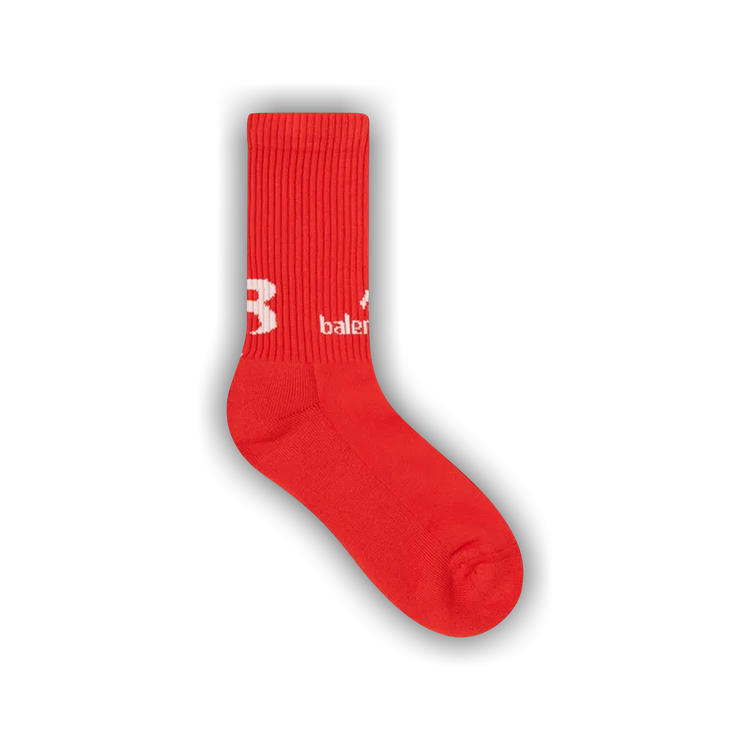 Balenciaga red socks 2025