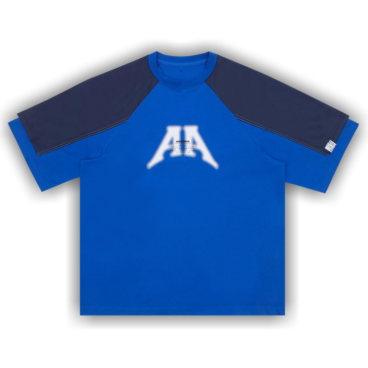 Buy Ader Error Nolc Logo Raglan T-Shirt 'Blue' - BN01SSTS0101BL | GOAT