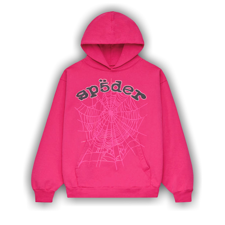 Size xl Sp5der Legacy Hoodie Pink Black