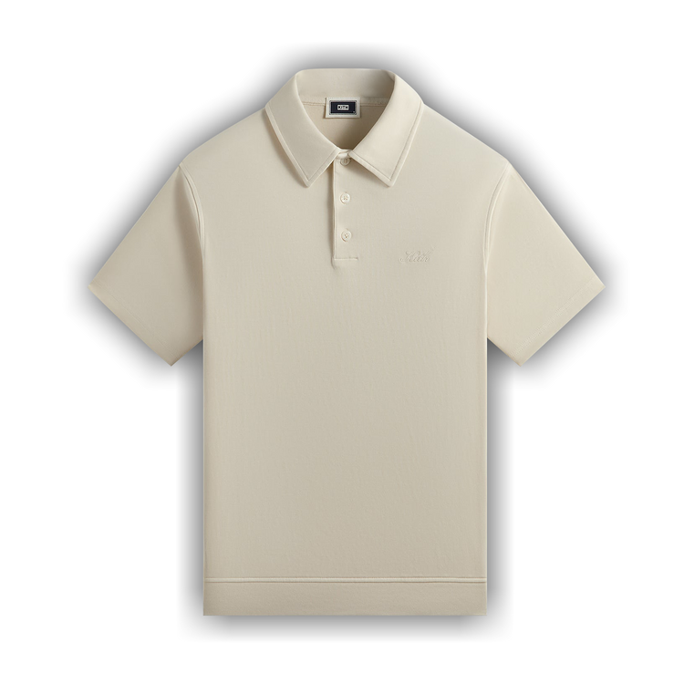 Buy Kith Crystal Wash Interlock Graham Polo 'Sandrift