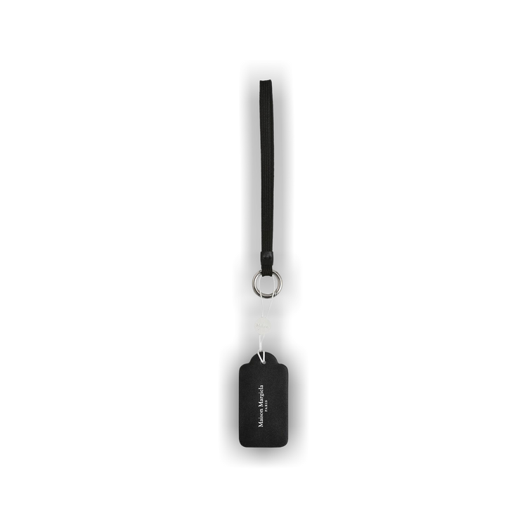 Buy Maison Margiela Tag Key Ring With Short Lace 'Black Buy Maison Margiela Tag Key Ring With Short Lace 'Black