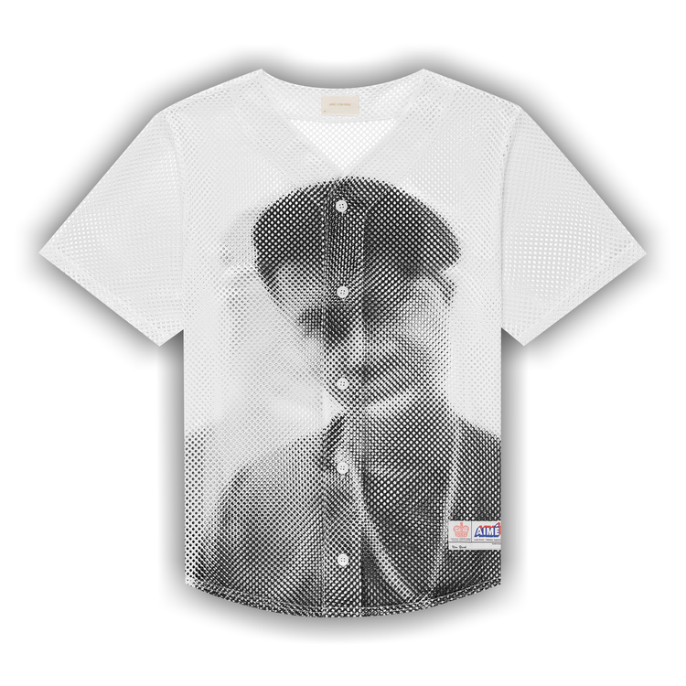 冬ギフト セ Dore Leon Aimé Buy The 'White Jersey Baseball Mesh Genesis トップス