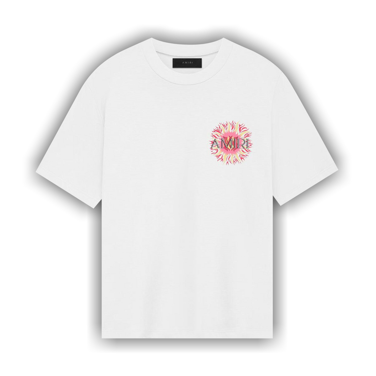 国内配送【AMIRI】 SUN TEE ホワイト Tシャツ Buy Amiri Sun Tee 'White' - AMJYTE1085 WHIT | GOAT