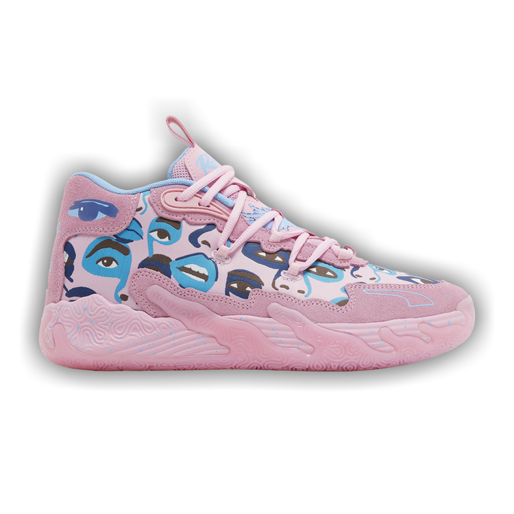 【PUMA】LaMelo Ball MB.03 KidSuper★379328-01★Pink Lilac PUMA x LAMELO BALL x KIDSUPER MB.03 Men's Basketball Shoes