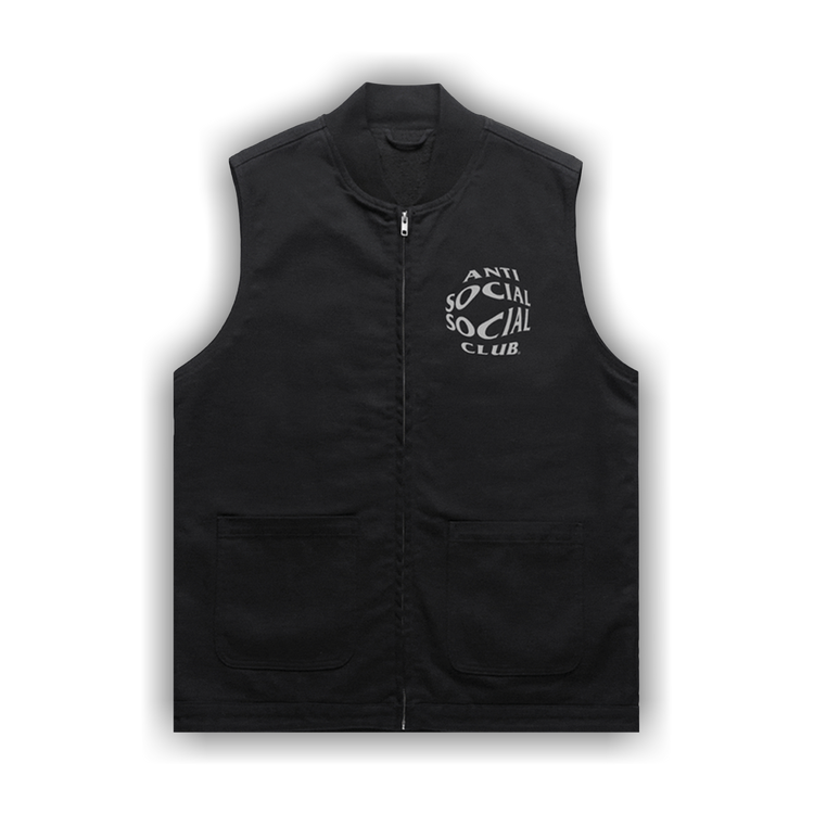 Buy Anti Social Social Club Sleepless Vest 'Black' - 0657