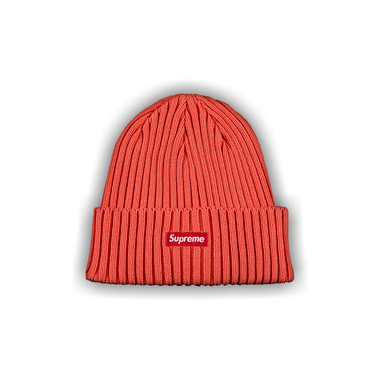 Buy Supreme Overdyed Beanie 'Coral' - SS21BN8 CORAL | GOAT