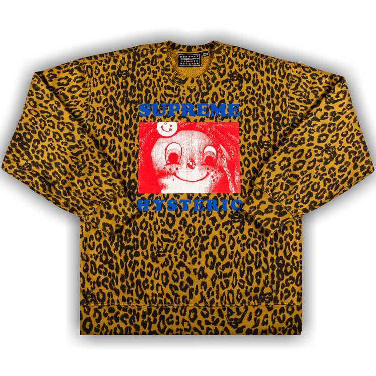 トップス vintage hysteric skull leopard knit hysteric glamour strawberry w skull mesh top | Depop