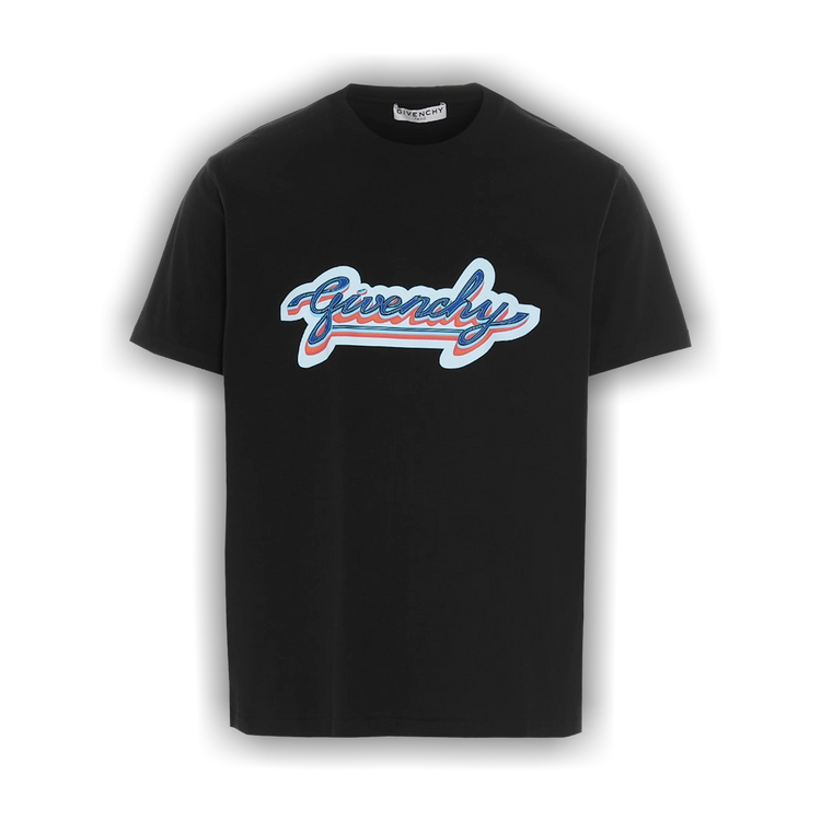 GIVENCHY - RARE PRINT T-SHIRT ロゴプリント Tシャツ Givenchy Rare-print Cotton-jersey T-shirt In Black | ModeSens