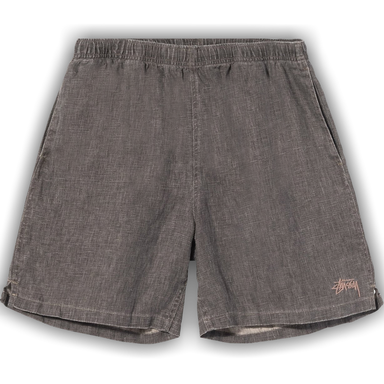 パンツ STUSSY BOXY LINEN SHORT Buy Stussy Boxy Linen Short 'Charcoal' - 112262 CHAR | GOAT