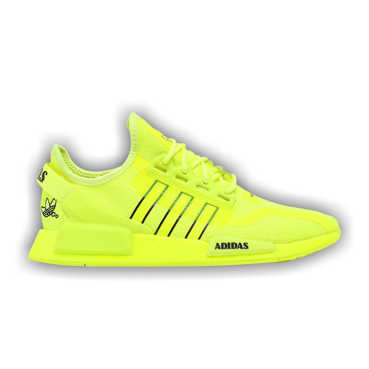 adidas gazelle silver green womens Adidas R1 V2 Solar Yellow IE7280  Prestige.RD