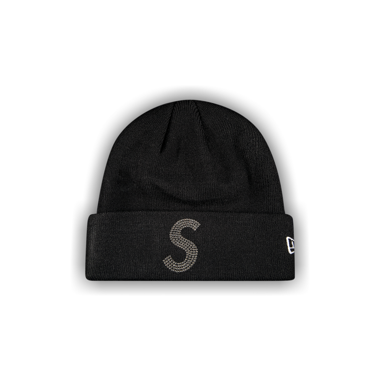 Buy Supreme x New Era x Swarovski S Logo Beanie 'Black' - SS21BN5 ...